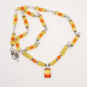 Handmade beaded necklace